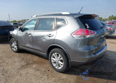 2016 Nissan Rogue Sv z USA, uszkodzony, nr VIN KNMAT2MT1GP733008